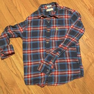 Abercrombie Kids Plaid Flannel Shirt - size XL